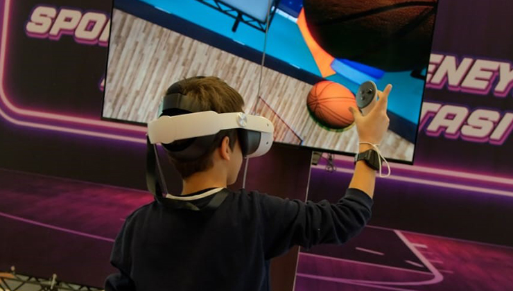 Konya’da VR basketbol heyecanı