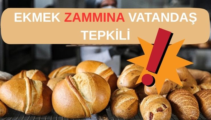 Konya’daki ekmek zammına vatandaş tepki gösterdi