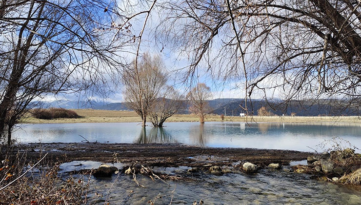 Konya’daki o çağlayan, yağışlarla yeniden hayat buldu