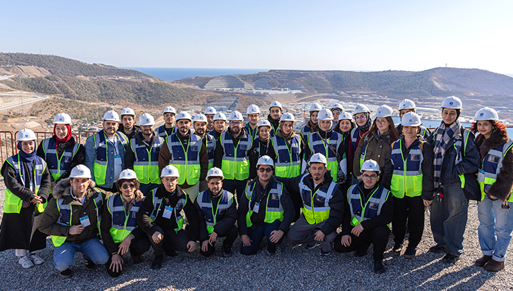 Konya’daki üniversite öğrencileri, Akkuyu NGS sahasını ziyarette bulundu