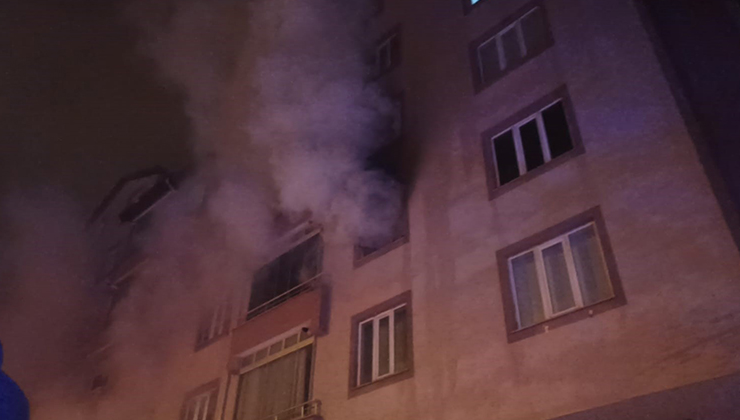 Konya’daki yangın korkuttu! 6 kişi dumandan etkilendi