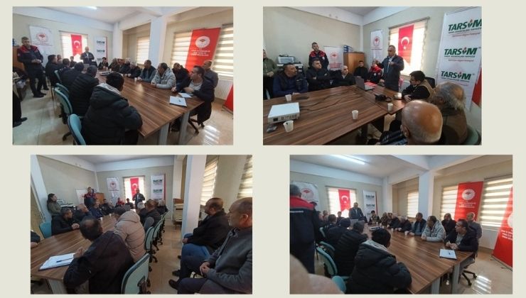 Konyalı çiftçiler tarımsal destekler hakkında bilgilendirildi