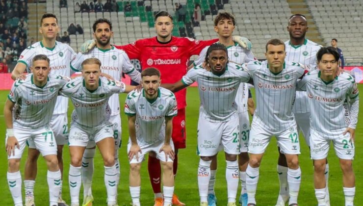 Konyaspor, geçen sezonun gerisinde kaldı