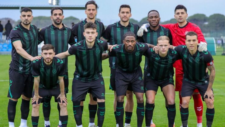 Konyaspor, hazırlık maçında yenildi