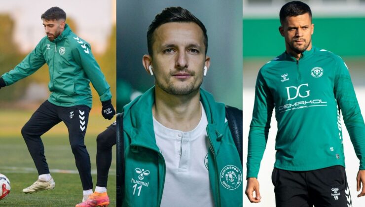 Konyaspor’da bu isimlerin biletleri kesildi