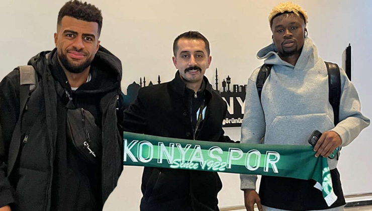 Konyaspor’un yeni transferleri geldi