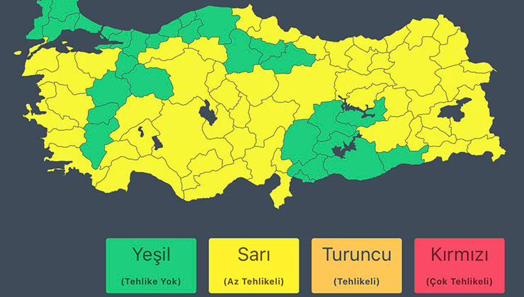 Konya’ya kuvvetli sağanak ve kar yağışı uyarısı