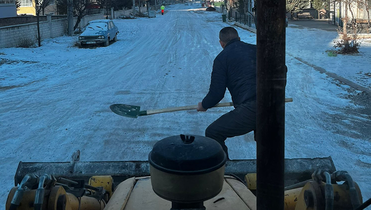 Kulu Belediye ekipleri teyakkuzda