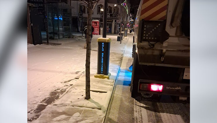 Kulu Belediyesi ekipleri iş başında