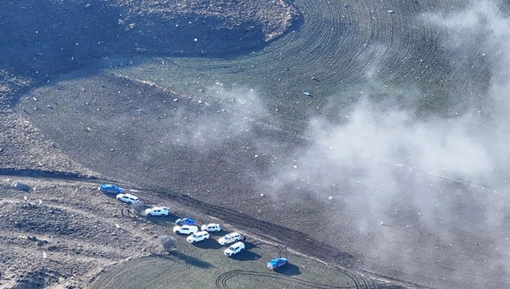 Libya askeri heyetini taşırken düşen uçağa ilişkin soruşturma sürüyor