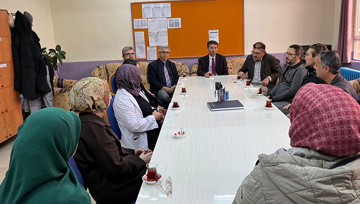 Müdür Konuk okul incelemelerine devam ediyor