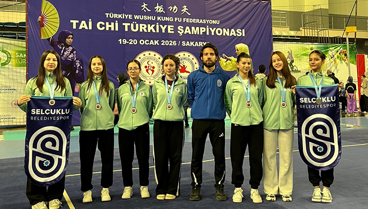 Selçuklu Belediyespor, Sakarya’da madalyaları topladı