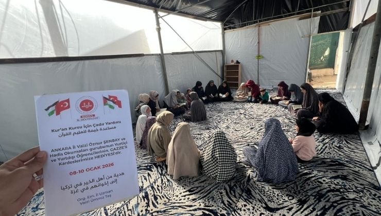 “Sevgin Umut Olsun” Projesi Kapsamında Gazze’ye yardımlar aralıksız sürüyor