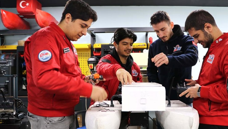 TEKNOFEST’te ikinci olan öğrenciler, yeni yarışlarda zirve için çalışıyor
