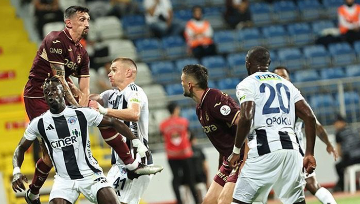 Trabzonspor ile Kasımpaşa 34. buluşmada