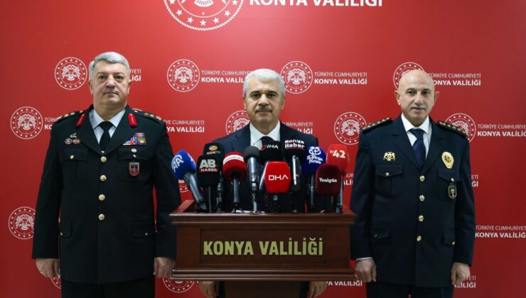 Konya’da “Genişletilmiş Asayiş ve Güvenlik Toplantısı” yapıldı