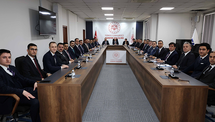 Vali Akın başkanlığında ‘Kaymakamlar Toplantısı’ gerçekleştirildi