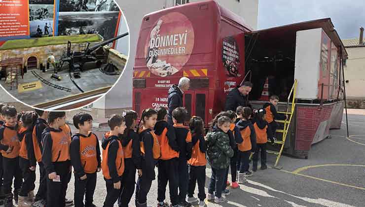 1915 Çanakkale Şehitlik Gezici Müzesi Konya’da!