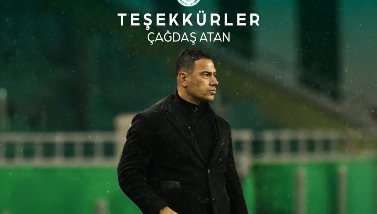 Konyaspor Çağdaş Atan ile yollarını ayırdı