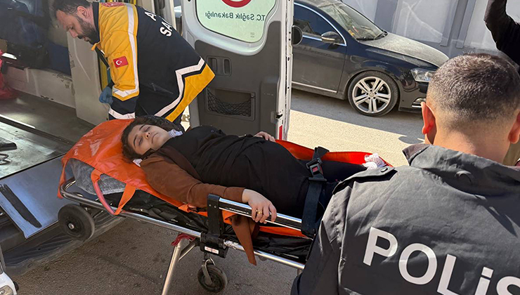 7 aylık hamile eşini tabancayla bacaklarından vurdu