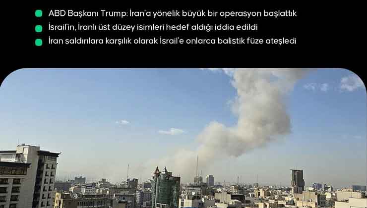 ABD ve İsrail, İran’a saldırı başlattı