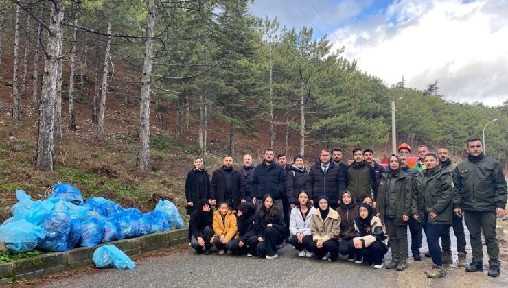 Akşehir Kız Anadolu İmam Hatip Lisesi’nden çevreye destek
