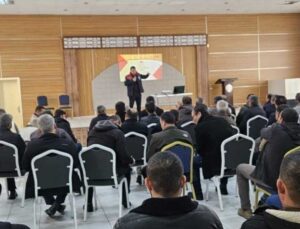 Altınekinli çiftçiler bilgilendirildi