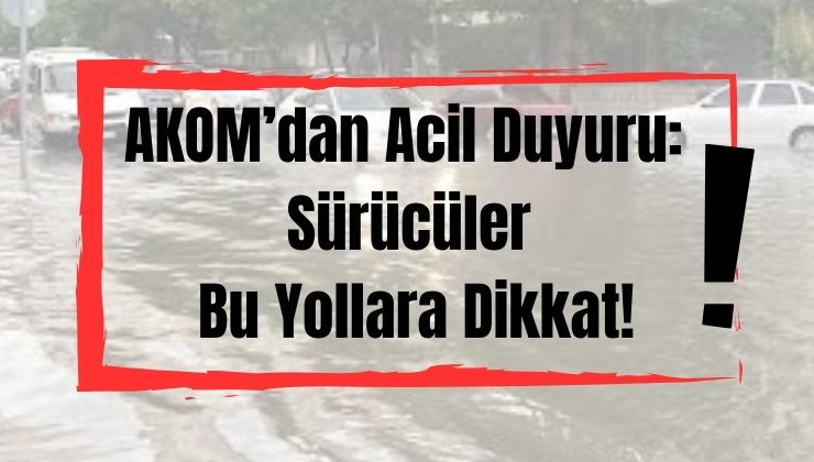 Antalya–Konya yolunda trafik akışı değişti