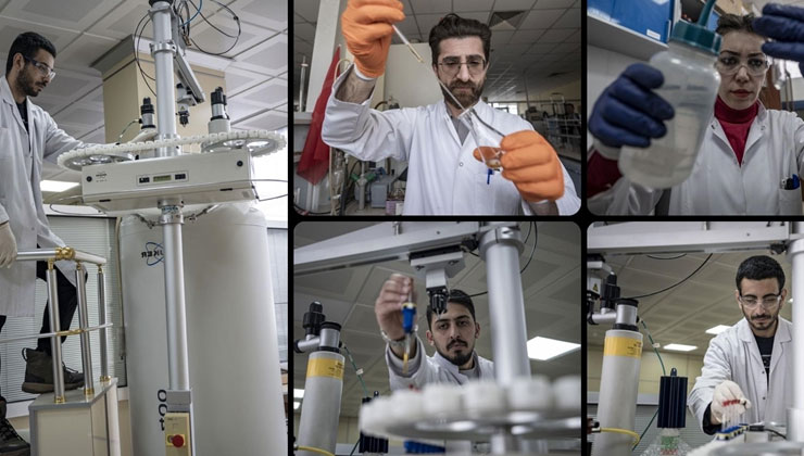 Atatürk Üniversitesinden bilim insanları, ilaç ham madde üretimi çalışmalarını anlattı