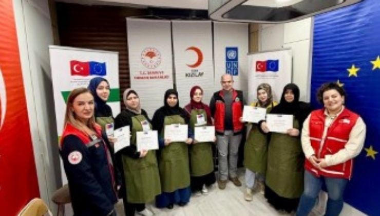 Avrupa Birliği destekli kurs tamamlandı