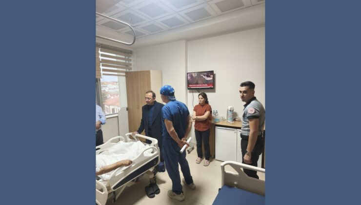 Başhekim Dadacı’dan acil servise ziyaret