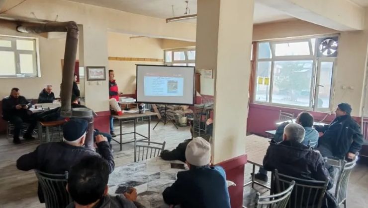 Beyşehir’de üreticilere hayvan sağlığı eğitimi