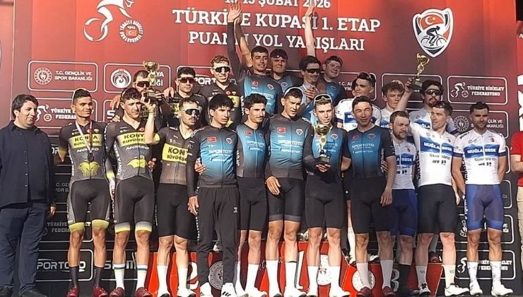 Büyükşehirli Bisikletçiler Türkiye Kupası’nda ikinci sırayı aldı