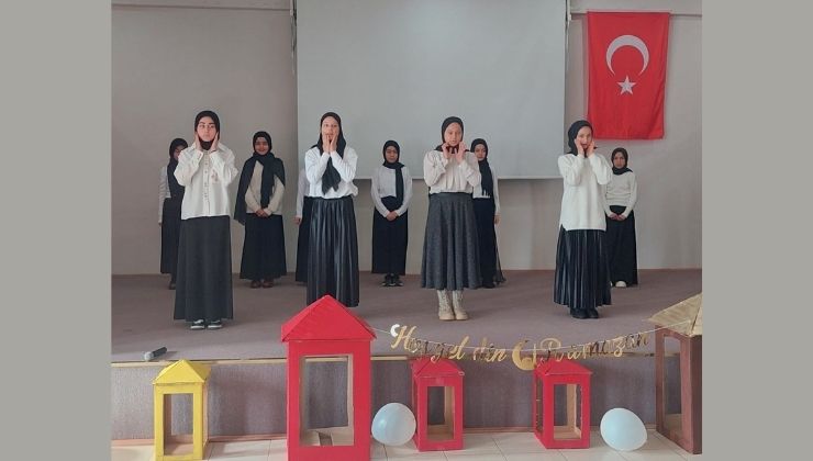 Derbent’te “Manevi Baharımız Üç Aylar” programı düzenlendi