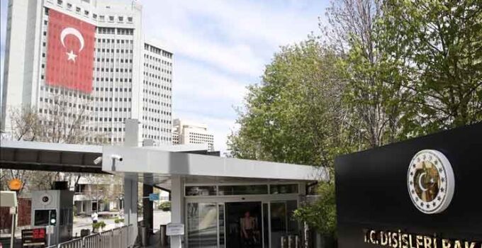 Dışişleri Bakanlığı: Tarafları saldırılara bir an önce son vermeye davet ediyoruz