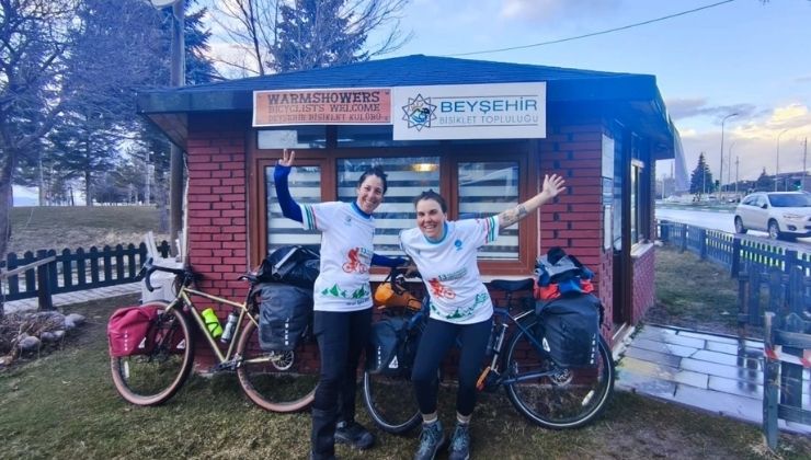 Dünya turunda Beyşehir mola noktası oldu