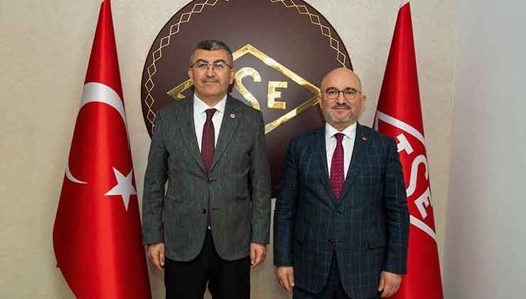 Ekici’den TSE’ye ziyaret