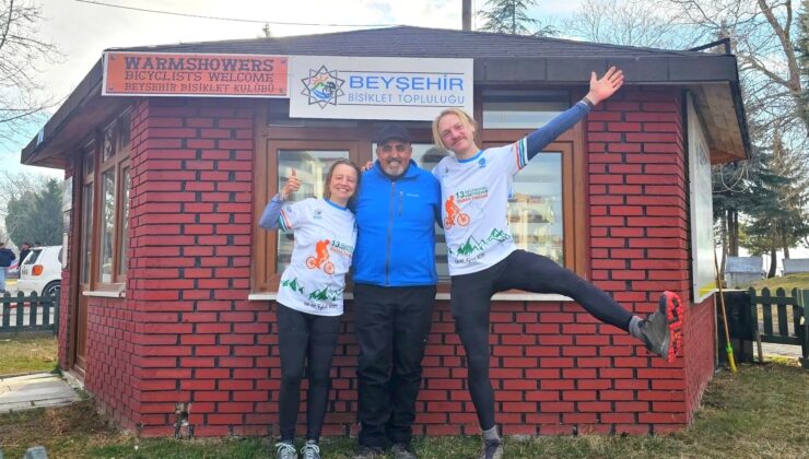 Fransa’dan yola çıktılar, Beyşehir’de mola verdiler