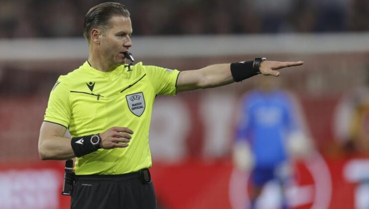 Galatasaray-Juventus maçına Hollandalı hakem