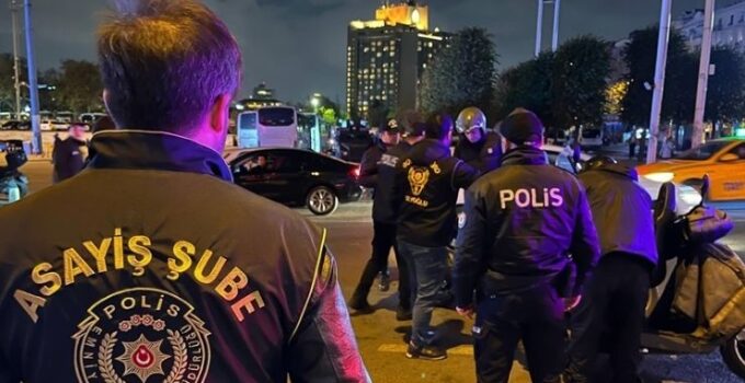 “Huzur İstanbul” uygulamasında 1109 şüpheli gözaltına alındı