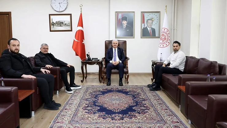 İlhan Palut’tan Vali Akın’a ziyaret