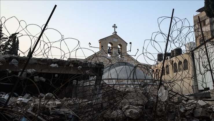 İsrail, işgal nedeniyle sayıları günden güne azalan Filistinli Hristiyanların ülkede “rahat yaşadığını” savundu
