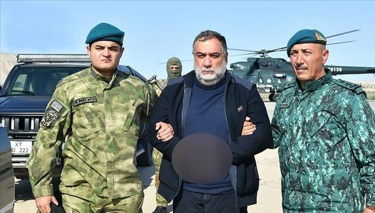 Karabağ’daki sözde rejimin eski yöneticisi Vardanyan’a 20 yıl hapis cezası verildi