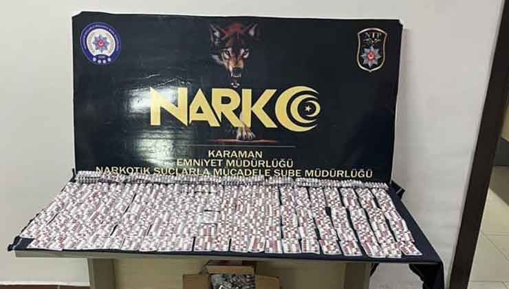 Karaman’da uyuşturucu operasyonu: 5 tutuklama