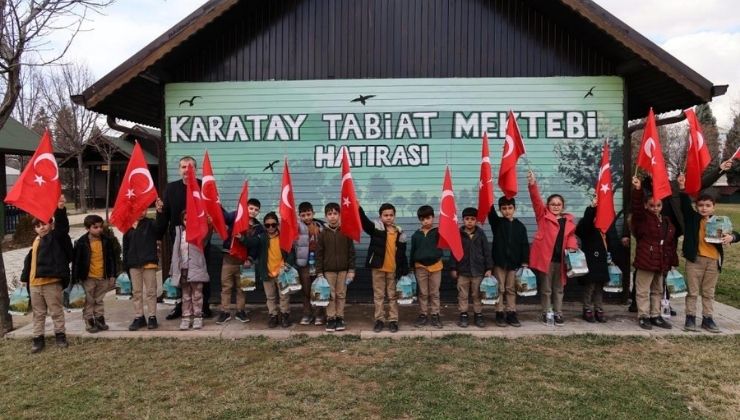 Karatay Tabiat Mektebi’nde eğitimler dolu dolu sürüyor