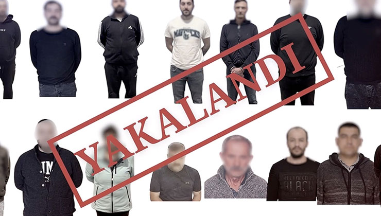 Kırmızı bültenle aranan 9 şüpheli ile ulusal seviyede aranan 6 kişi yakalandı