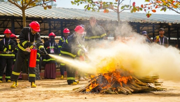 Konya Büyükşehir ve TİKA’dan Arakanlı mültecilere afet eğitimi