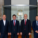 Konya heyetinden Selçuk Üniversitesi’ne ziyaret