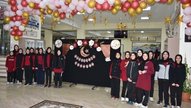 Konya ve çevre illerde öğrenciler okullarında “Ramazan Sokağı” oluşturdu