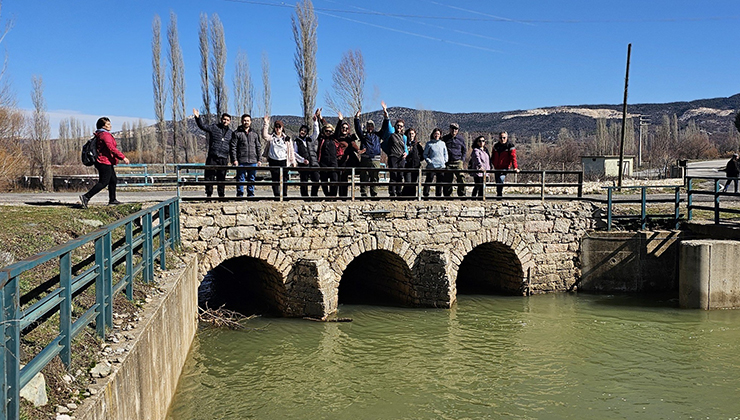 Konya’da kuruyan tabiat harikası yeniden küllerinden doğdu